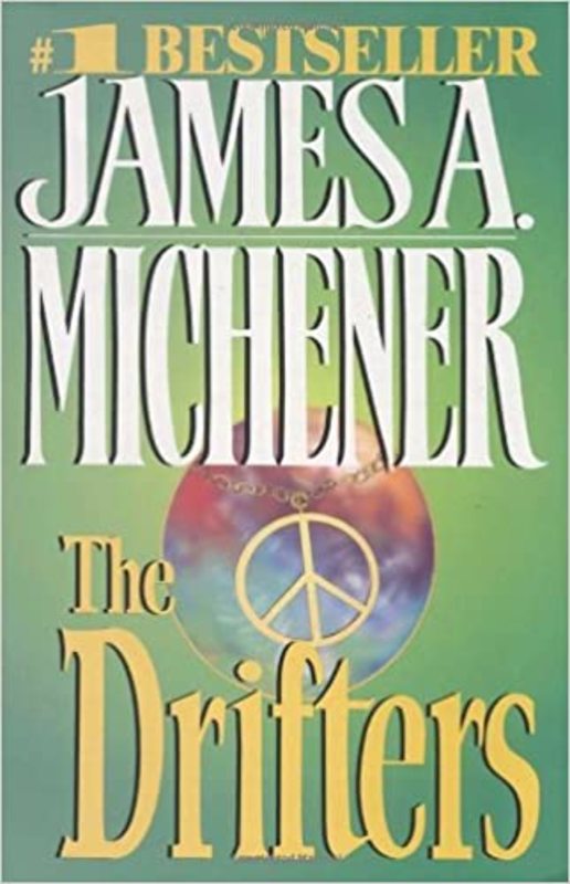 Book cover for "The Drifters" by James A. Michener