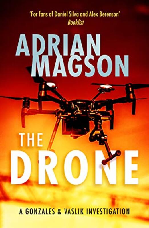 Book cover for "The Drone" by Adrian Magson
