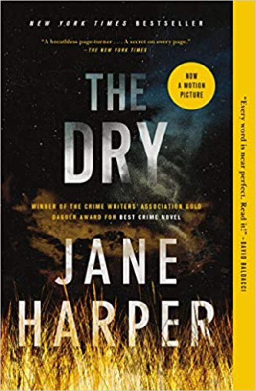 Book cover for "The Dry" by Jane Harper