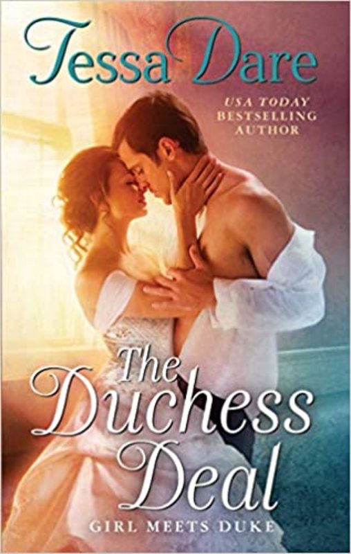 Book cover for "The Duchess Deal" by Tessa Dare