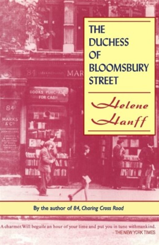 Book cover for "The Duchess of Bloomsbury Street" by Helene Hanff