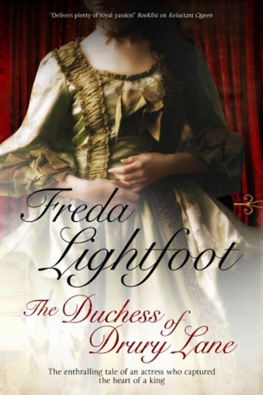 Book cover for "The Duchess of Drury Lane" by Freda Lightfoot