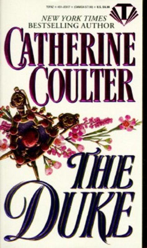 Book cover for "The Duke" by Catherine Coulter