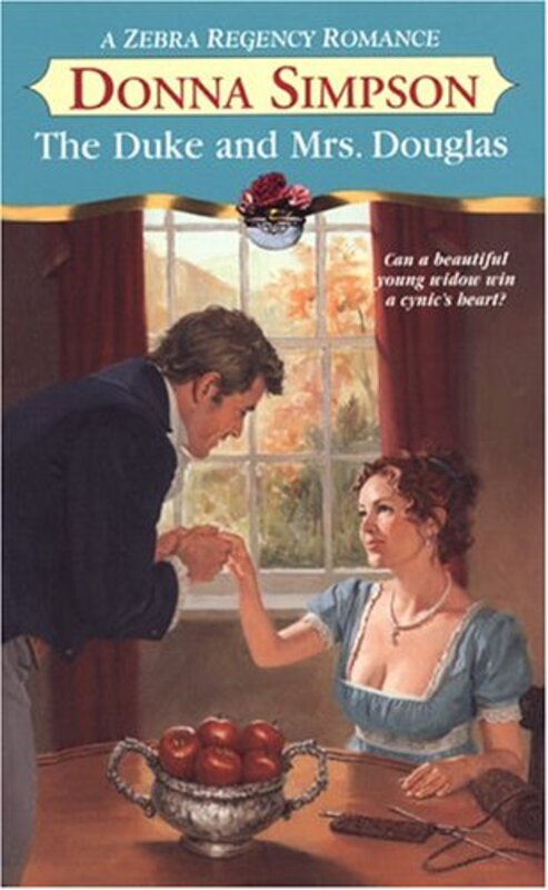 Book cover for "The Duke And Mrs. Douglas" by Donna Lea Simpson