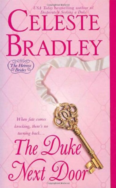 Book cover for "The Duke Next Door" by Celeste Bradley
