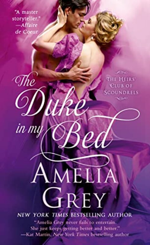 Book cover for "The Duke in My Bed" by Amelia Gray