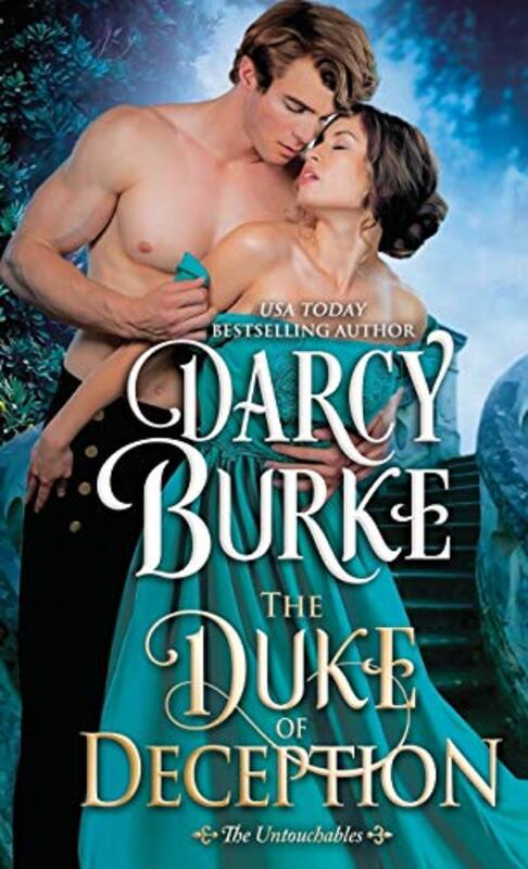 Book cover for "The Duke of Deception" by Darcy Burke