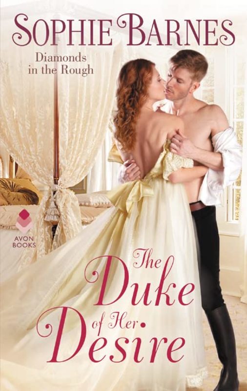 Book cover for "The Duke of Her Desire" by Sophie Barnes