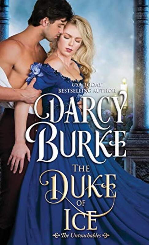 Book cover for "The Duke of Ice" by Darcy Burke