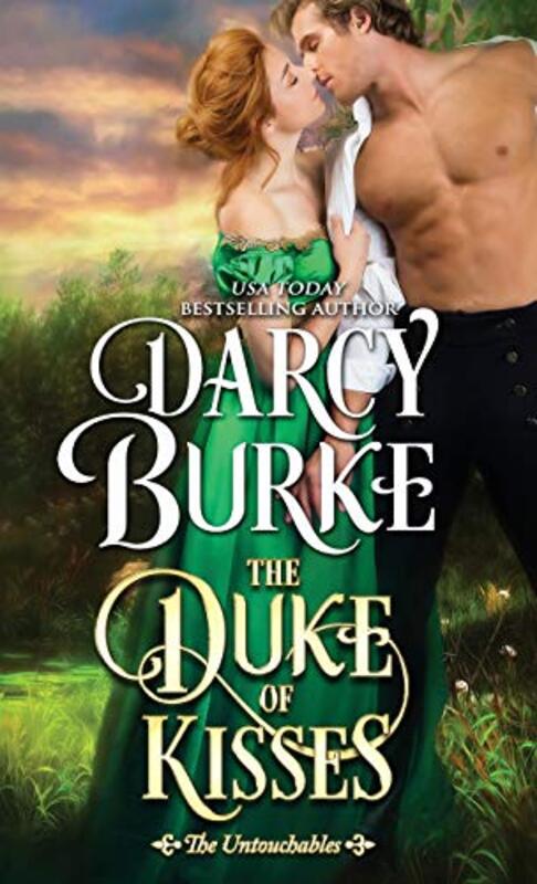 Book cover for "The Duke of Kisses" by Darcy Burke