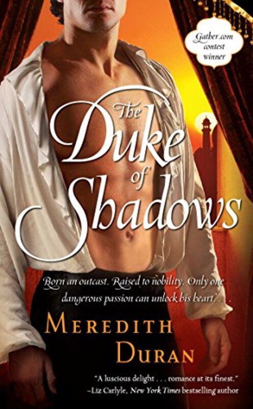 Book cover for "The Duke of Shadows" by Meredith Duran