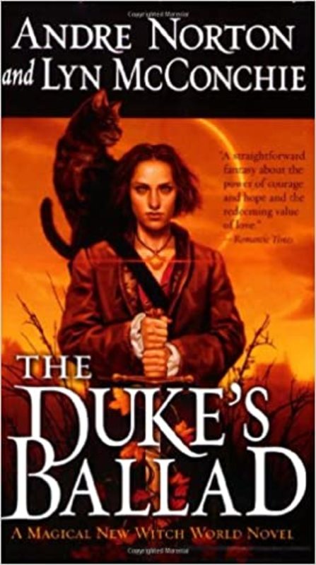 Book cover for "The Duke's Ballad" by Andre Norton