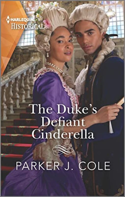 Book cover for "The Duke's Defiant Cinderella" by Parker J Cole