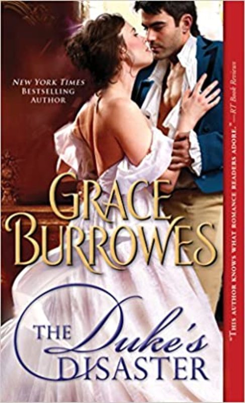 Book cover for "The Duke's Disaster" by Grace Burrowes