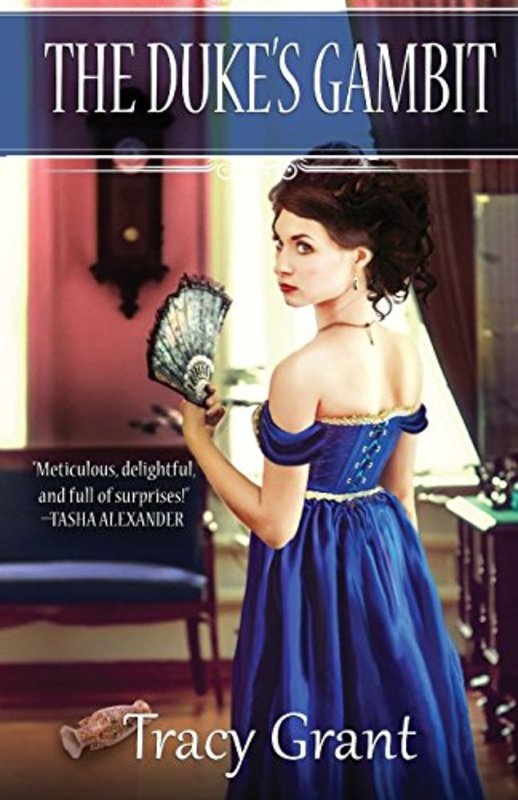 Book cover for "The Duke's Gambit" by Tracy Grant