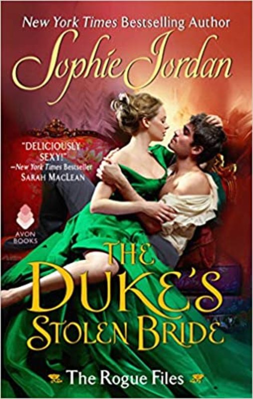 Book cover for "The Duke's Stolen Bride" by Sophie Jordan