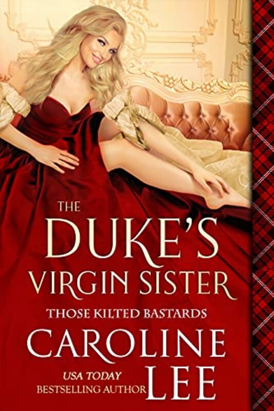Book cover for "The Duke's Virgin Sister" by Caroline Lee