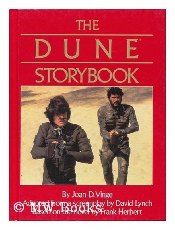 Book cover for "The Dune Storybook" by Joan Vinge