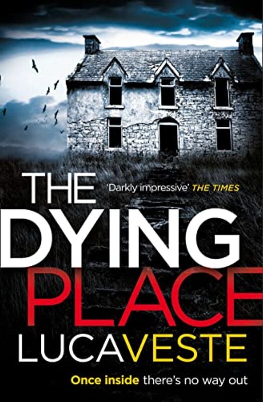 Book cover for "The Dying Place" by Luca Veste
