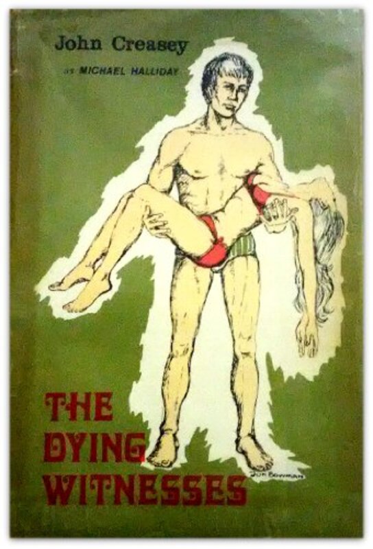 Book cover for "The Dying Witnesses" by John Creasey