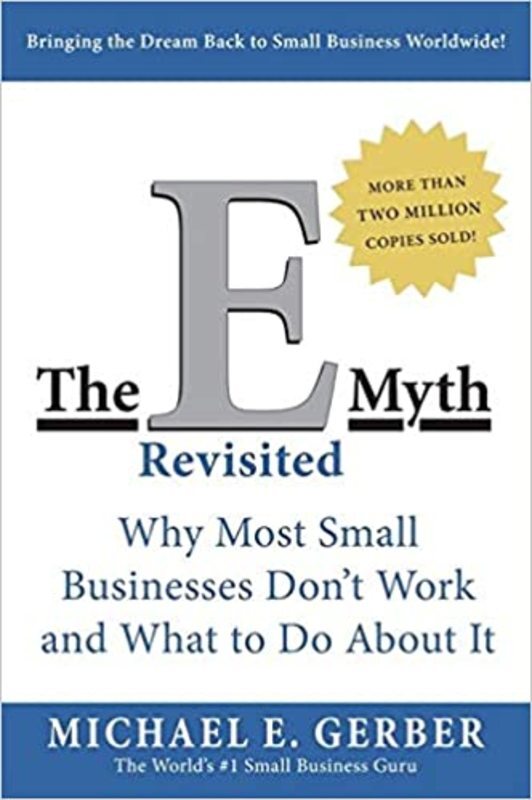 Book cover for "The E-Myth Revisited" by Michael E. Gerber