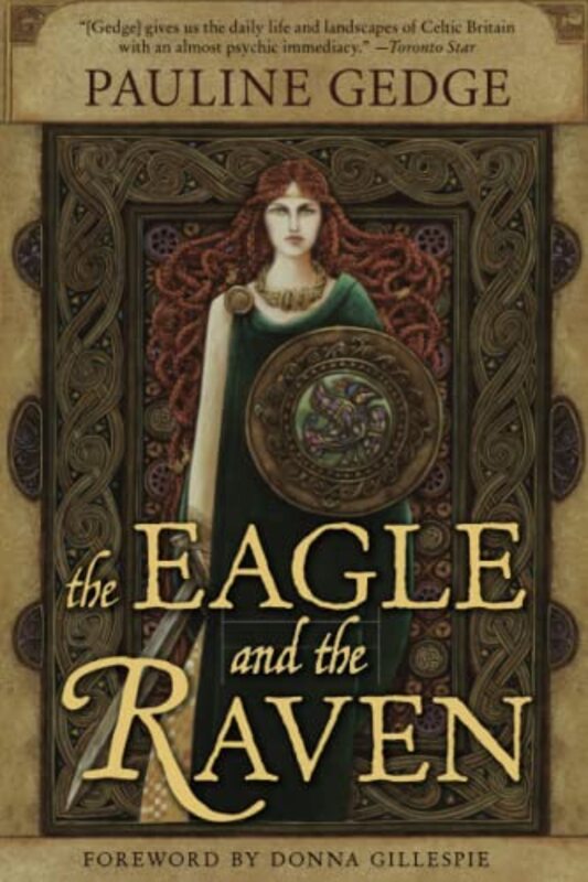 Book cover for "The Eagle and the Raven" by Pauline Gedge