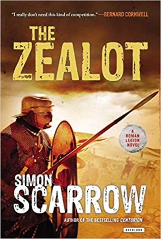 Book cover for "The Zealot / The Eagle in the Sand" by Simon Scarrow