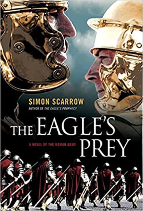 Book cover for "The Eagle's Prey" by Simon Scarrow
