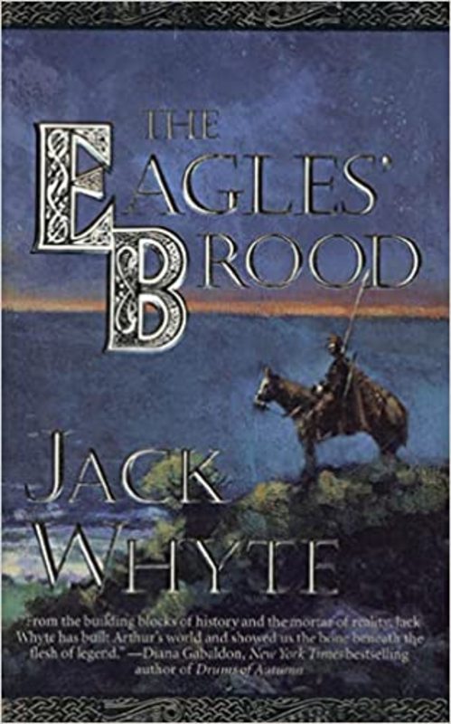 Book cover for "The Eagles' Brood / Merlyn" by Jack Whyte