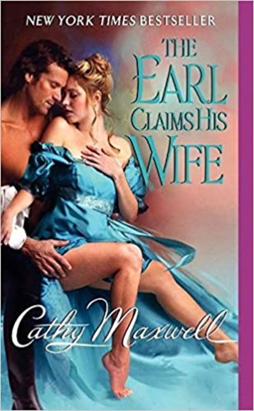 Book cover for "The Earl Claims His Wife" by Cathy Maxwell