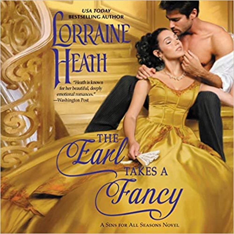 Book cover for "The Earl Takes a Fancy" by Lorraine Heath
