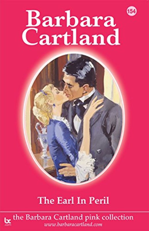 Book cover for "The Earl in Peril" by Barbara Cartland