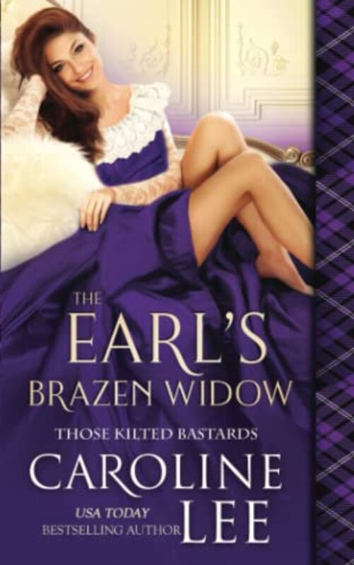 Book cover for "The Earl's Brazen Widow" by Caroline Lee