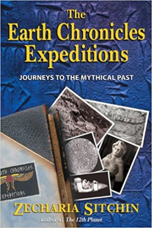 Book cover for "The Earth Chronicles Expeditions" by Zecharia Sitchin