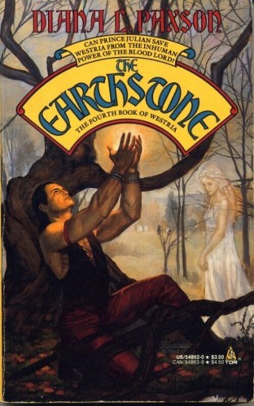 Book cover for "The Earthstone" by Diana L Paxson