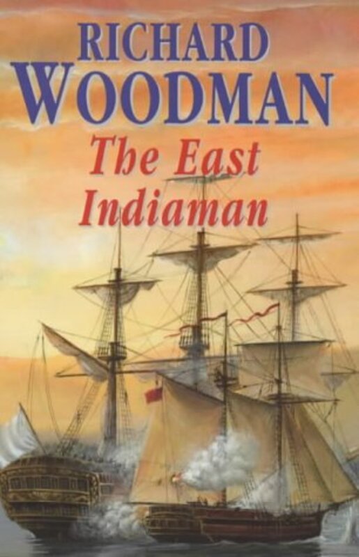 Book cover for "The East Indianman" by Richard Woodman