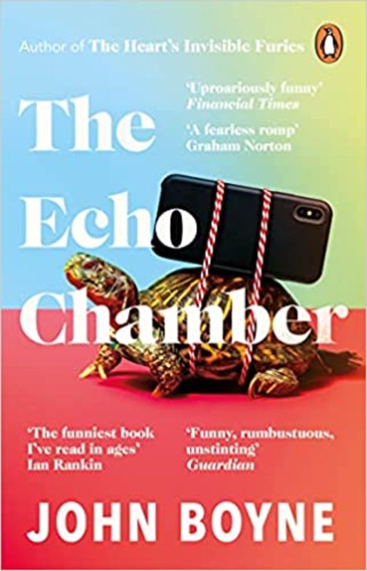 Book cover for "The Echo Chamber" by John Boyne