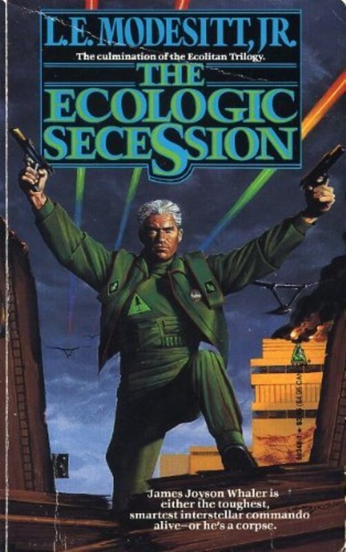 Book cover for "The Ecologic Secession" by LE Modesitt Jr