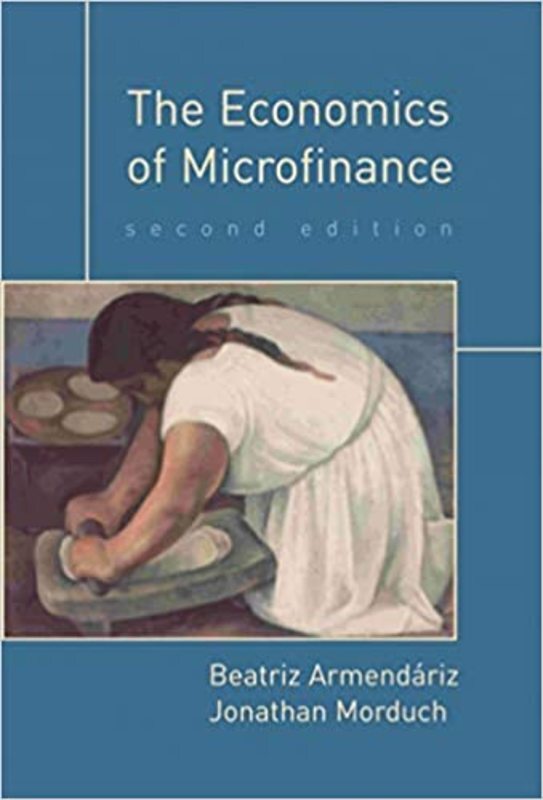 Book cover for "The Economics of Microfinance" by Beatriz Armendáriz