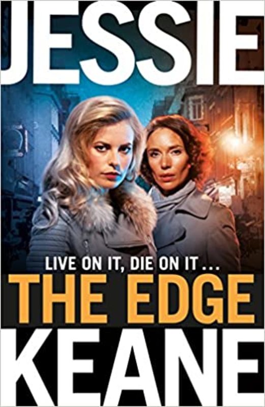 Book cover for "The Edge" by Jessie Keane