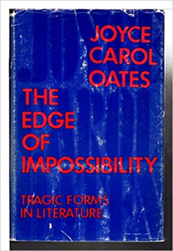 Book cover for "The Edge Of Impossibility" by Joyce Carol Oates