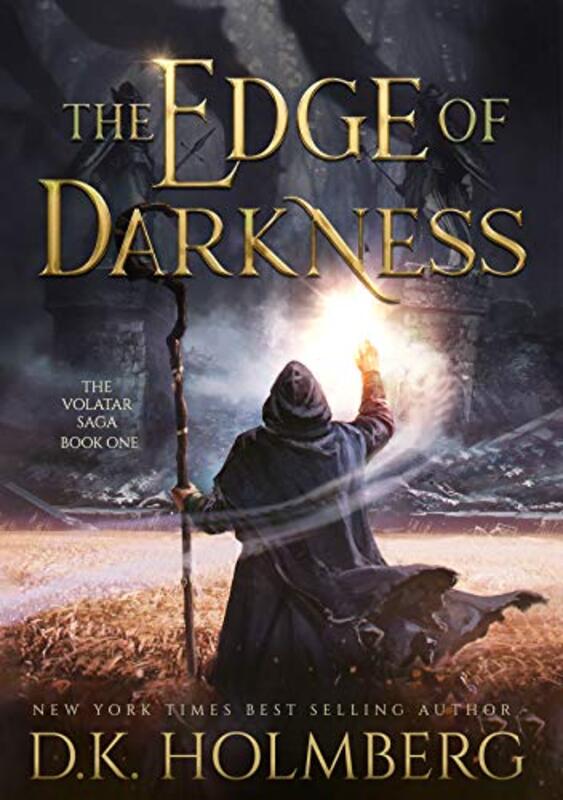 Book cover for "The Edge of Darkness" by DK Holmberg