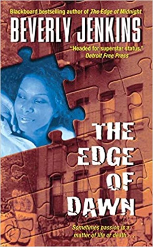 Book cover for "The Edge of Dawn" by Beverly Jenkins