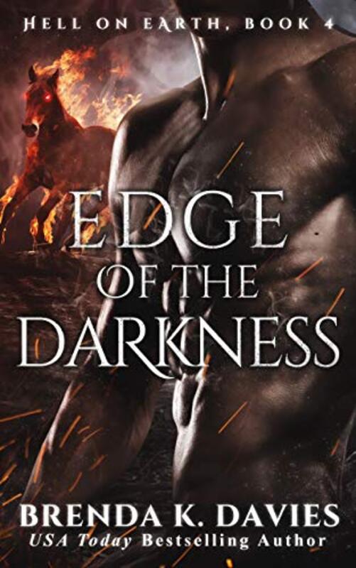 Book cover for "The Edge of the Darkness" by Brenda K Davies