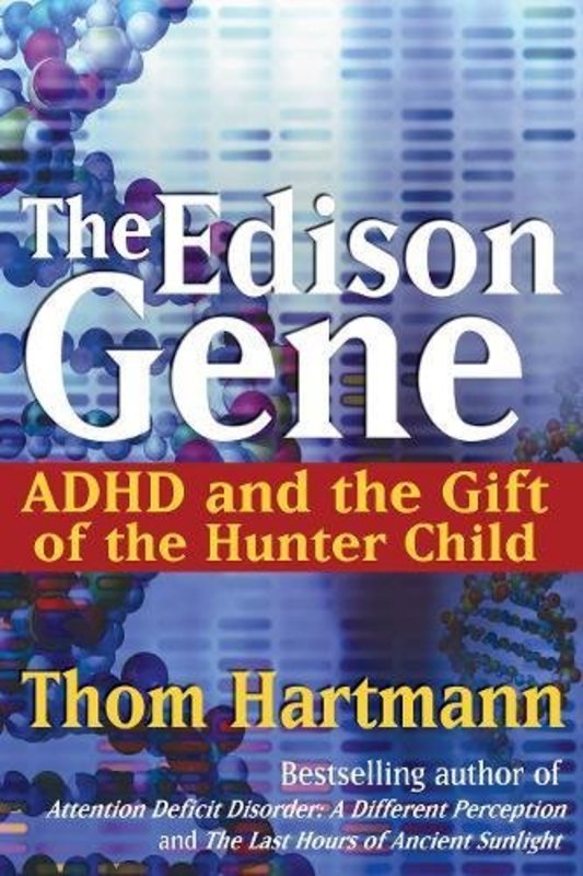 Book cover for "The Edison Gene"