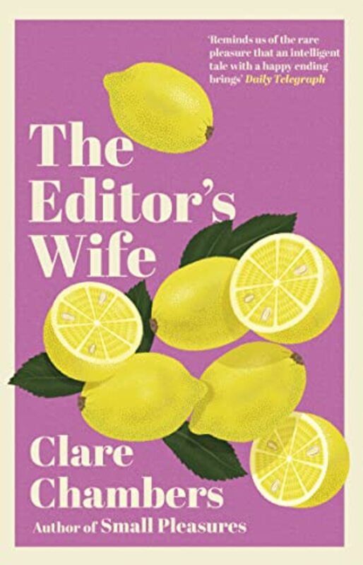 Book cover for "The Editor's Wife" by Clare Chambers
