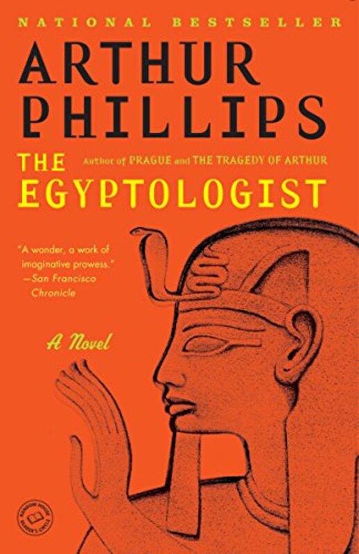 Book cover for "The Egyptologist" by Arthur Phillips