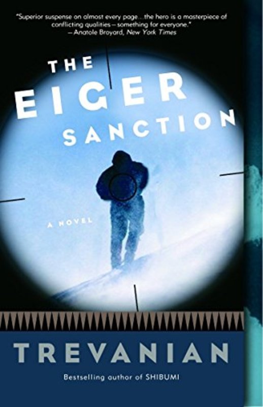 Book cover for "The Eiger Sanction" by Trevanian
