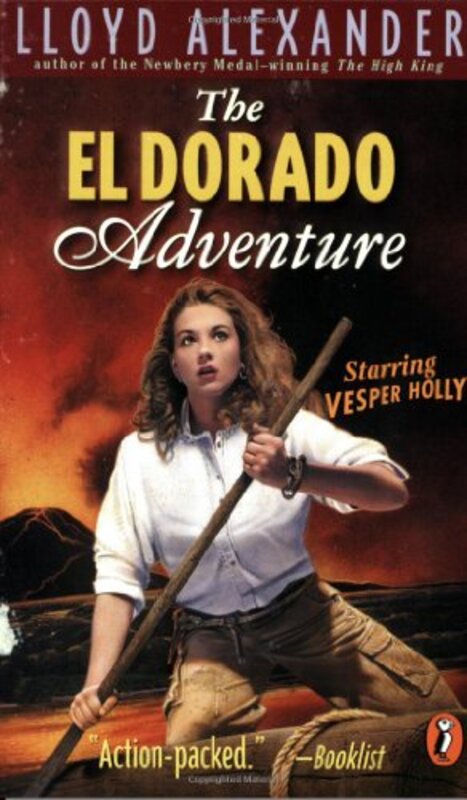 Book cover for "The El Dorado Adventure" by Lloyd Alexander