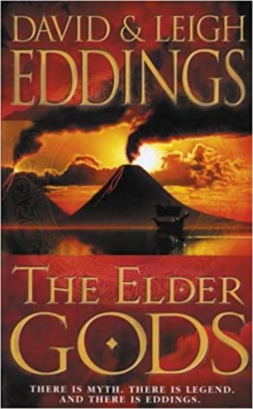 Book cover for "The Elder Gods" by David Eddings